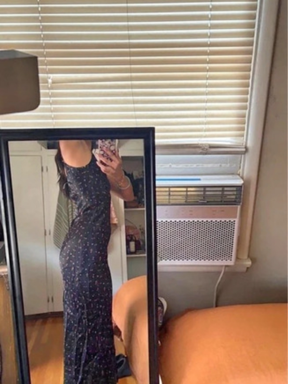 Rat And Boa Floral Black Maxi Dress